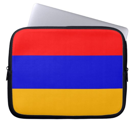 Armenische Flagge - Laptop-Sieb Laptopschutzhülle (Vorderseite)