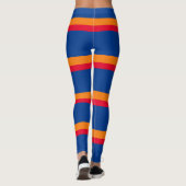Armenische Flagge Leggings (Rückseite)