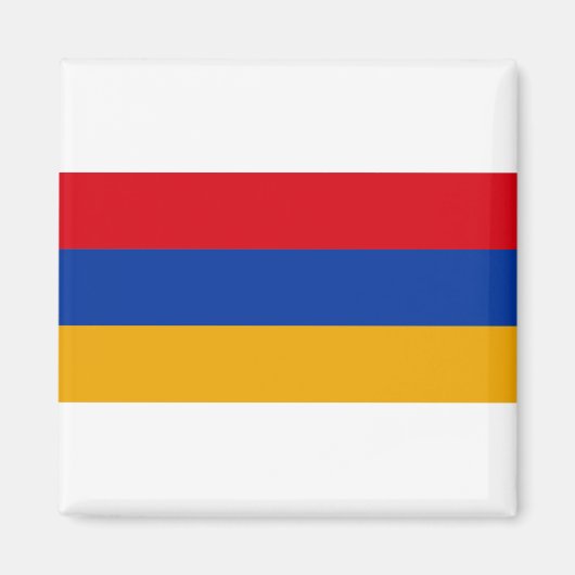 armenische Flagge Magnet (Vorne)