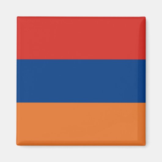 armenische Flagge Magnet (Vorne)