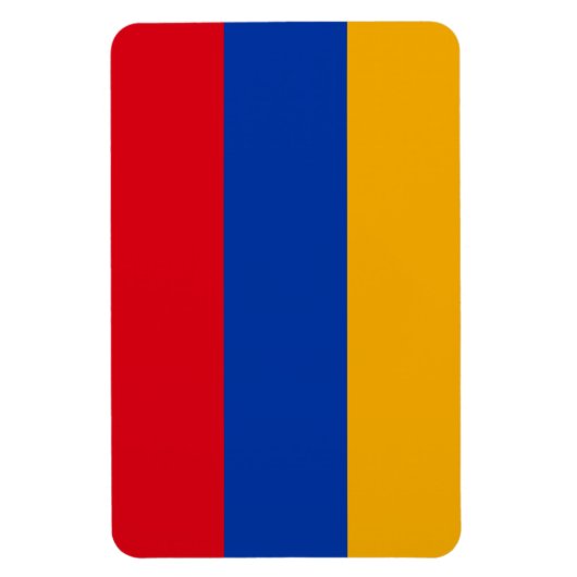 armenische Flagge Magnet (Vertikal)