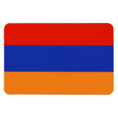 armenische Flagge Magnet (Horizontal)