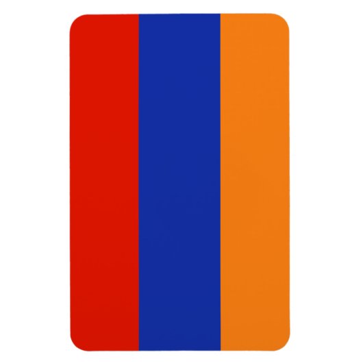 armenische Flagge Magnet (Vertikal)