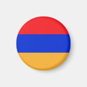 Armenische Flagge Magnet (Vorne)
