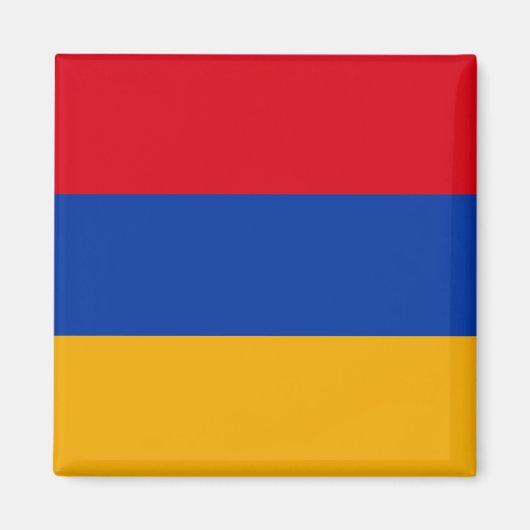 armenische Flagge Magnet (Vorne)