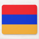 Armenische Flagge Mousepad (Vorne)