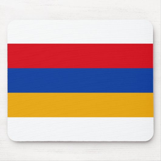 armenische Flagge Mousepad (Vorne)