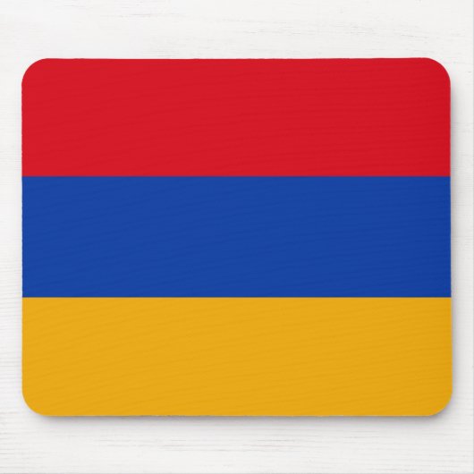armenische Flagge Mousepad (Vorne)