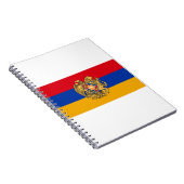 armenische Flagge Notizblock (Rechte Seite)