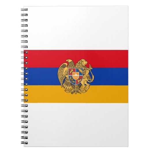 armenische Flagge Notizblock (Vorderseite)