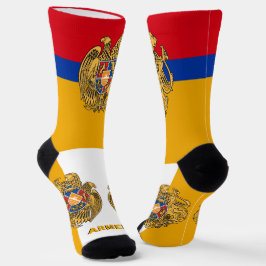 Armenische Flagge Patriotisch, Nachhaltig Armenien Socken