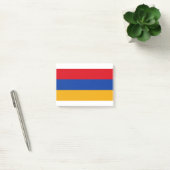 armenische Flagge Post-it Klebezettel (Büro)