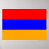 armenische Flagge Poster (Vorne)