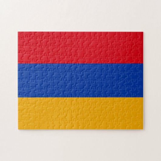 armenische Flagge Puzzle (Horizontal)