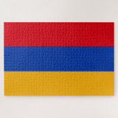 armenische Flagge Puzzle (Horizontal)