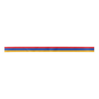 Armenische Flagge Satinband