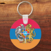 armenische Flagge Schlüsselanhänger (Vorderseite)