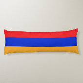 Armenische Flagge Seitenschläferkissen (Rückseite)