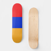 Armenische Flagge Skateboard (Vorderseite)