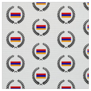 Armenische Flagge Stoff