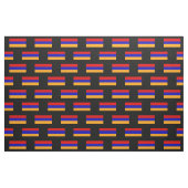 Armenische Flagge Stoff (Fat Quarter (45,7 x 55,9 cm))