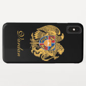 Armenische Flagge - stolz auf Armenier Case-Mate iPhone Hülle (Rückseite (Horizontal))