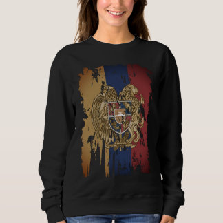 armenische Flagge Sweatshirt
