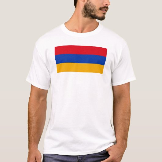 armenische Flagge T-Shirt (Vorderseite)