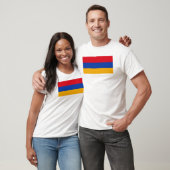 armenische Flagge T-Shirt (Unisex)