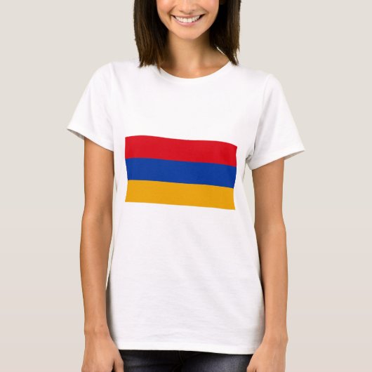 armenische Flagge T-Shirt (Vorderseite)