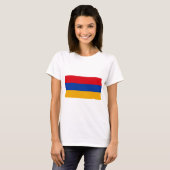 armenische Flagge T-Shirt (Vorne ganz)