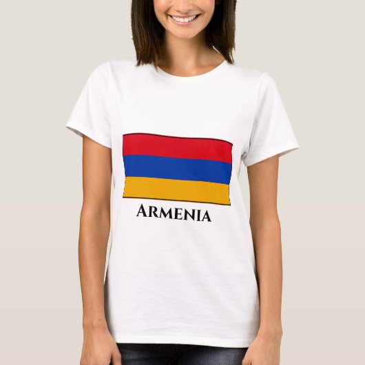 armenische Flagge T-Shirt (Vorderseite)