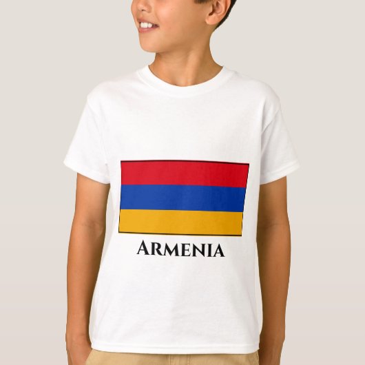 armenische Flagge T-Shirt (Vorderseite)
