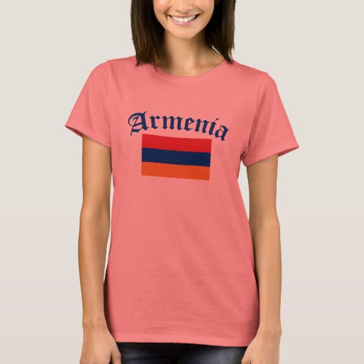 armenische Flagge T-Shirt (Vorderseite)