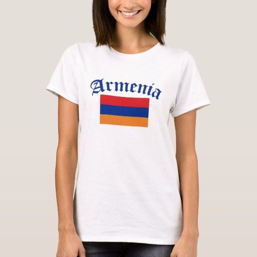 armenische Flagge T-Shirt (Vorderseite)