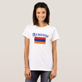 armenische Flagge T-Shirt (Vorne ganz)