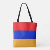 Armenische Flagge Tasche (Rückseite)