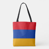 armenische Flagge Tasche (Rückseite)