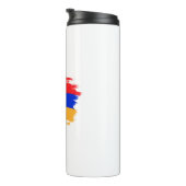Armenische Flagge Thermosbecher (Nach rechts gedreht)