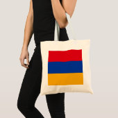 armenische Flagge Tragetasche (Vorderseite (Produkt))