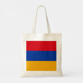 armenische Flagge Tragetasche (Rückseite)