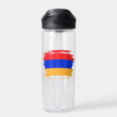 Armenische Flagge Trinkflasche (Rückseite)