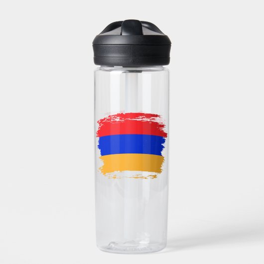 Armenische Flagge Trinkflasche (Vorderseite)