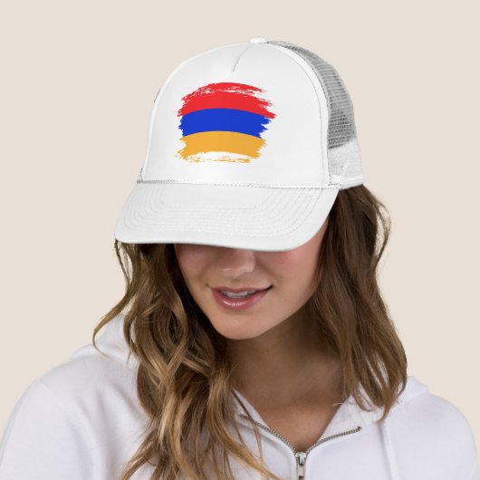 Armenische Flagge Truckerkappe (Beispiel)