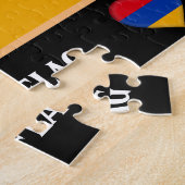 Armenische Flagge und Armenien / Armenien Puzzle (Seite)