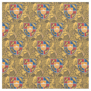 Armenische Flagge und Armenien Emblem Fabric Mode  Stoff