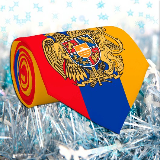 Armenische Flagge und Wirtschaft Armenien, Reisen/ Krawatte