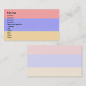 Armenische Flagge Visitenkarte (Vorne/Hinten)