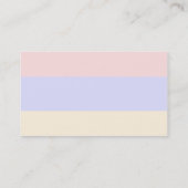 Armenische Flagge Visitenkarte (Rückseite)