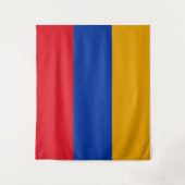 armenische Flagge Wandteppich (Vorderseite)